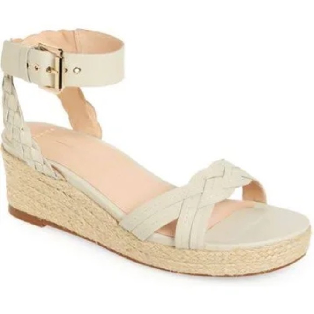 Elegant Espadrille Wedges - size 9.5